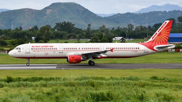 VT-PPM:Airbus A321:Air India